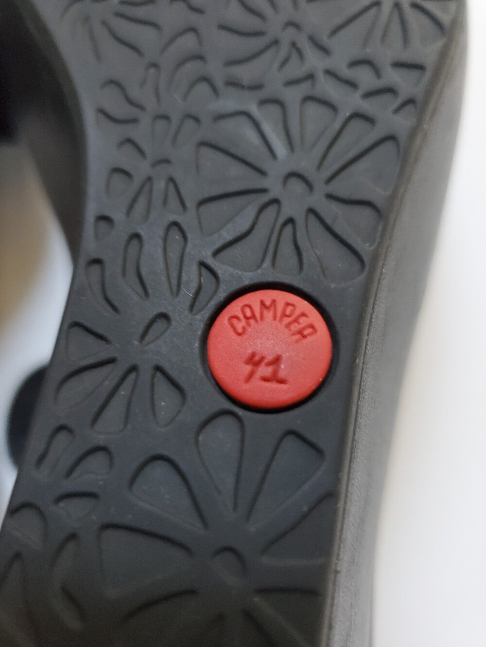 Camper Damas Leather Platform Mary Jane Shoe Black - Picture 7 of 7
